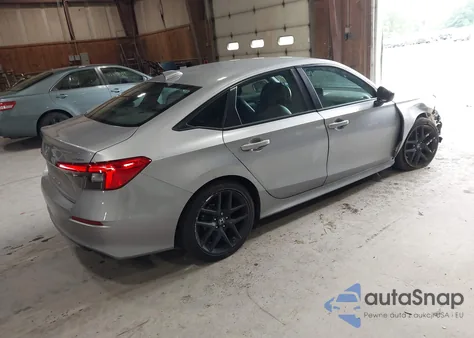 2022 Honda Civic Sport z USA, uszkodzony, nr VIN 2HGFE2F52NH598851